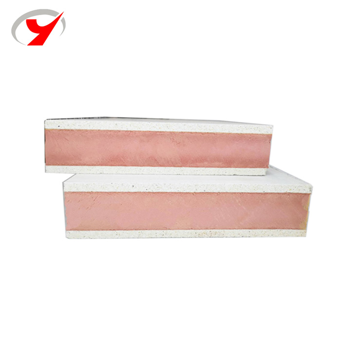 Fireproof Material EPS/XPS/PU/Phenolic Foam/OSB Sandwich Panel 50mm for Partition Wall