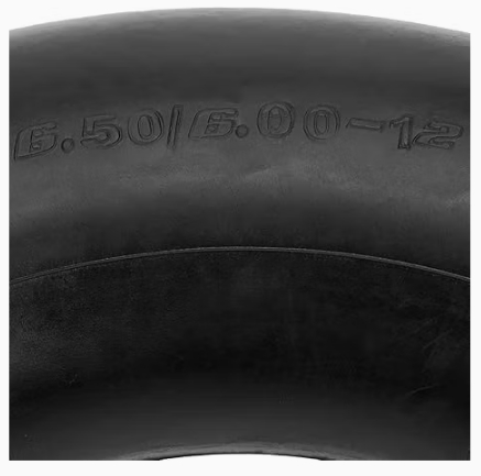 Heavy Duty Inner Tube 6.00-12/6.50-12 with TR13 Straight Stem for Tractor and Farm Implement Tires