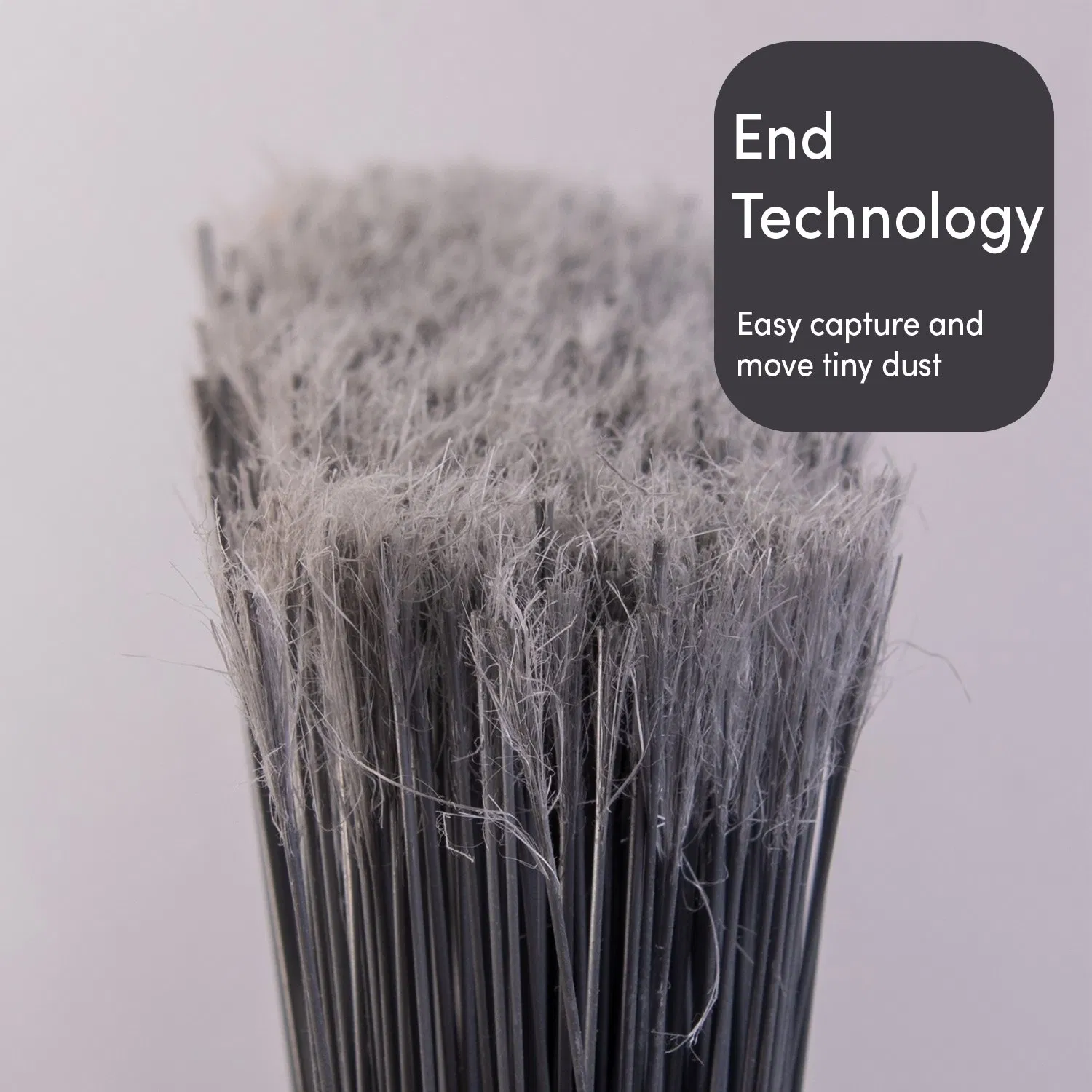 Adjustable Long Metal Handle Ceiling Duster Brush for Home Cleaning