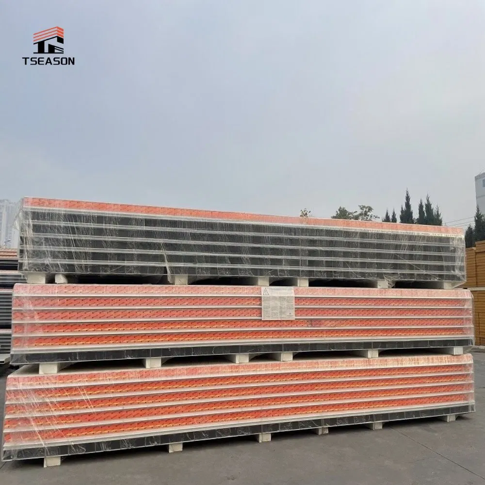 Rock Wool Supplier Soundproof Insulated Wall Panels Rock Wool Sandwich Panel
