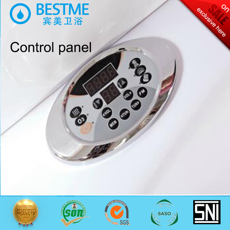 Угловая встроенная гидромассажная ванна Foshan Ariel (BT-A1035)