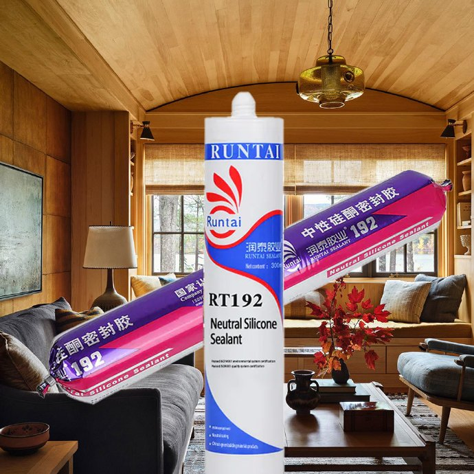 Runtai Premium Silicone Sealant for Home and Office Use