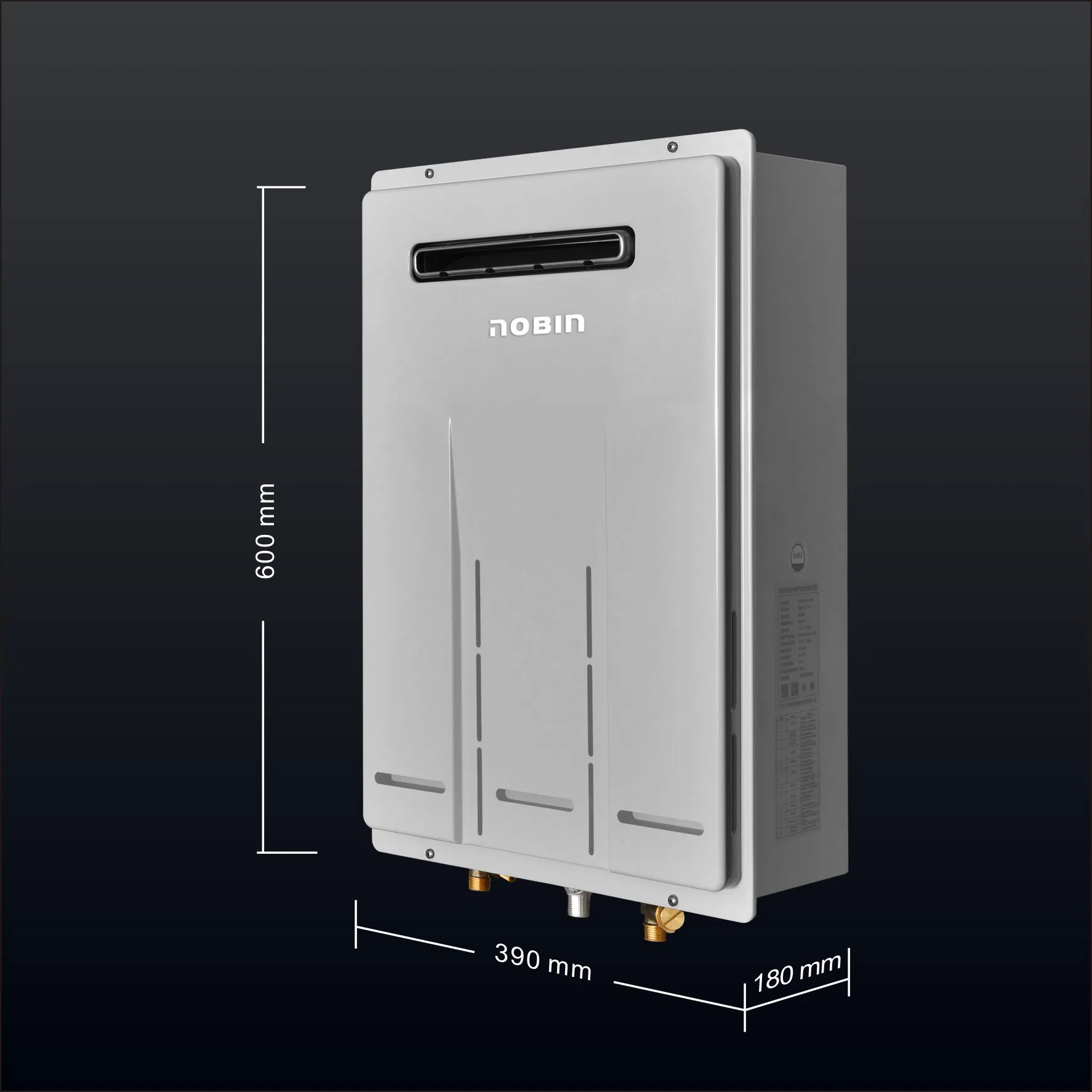 Efficient Gas Water Heater: 28L Capacity 56kw Consumption