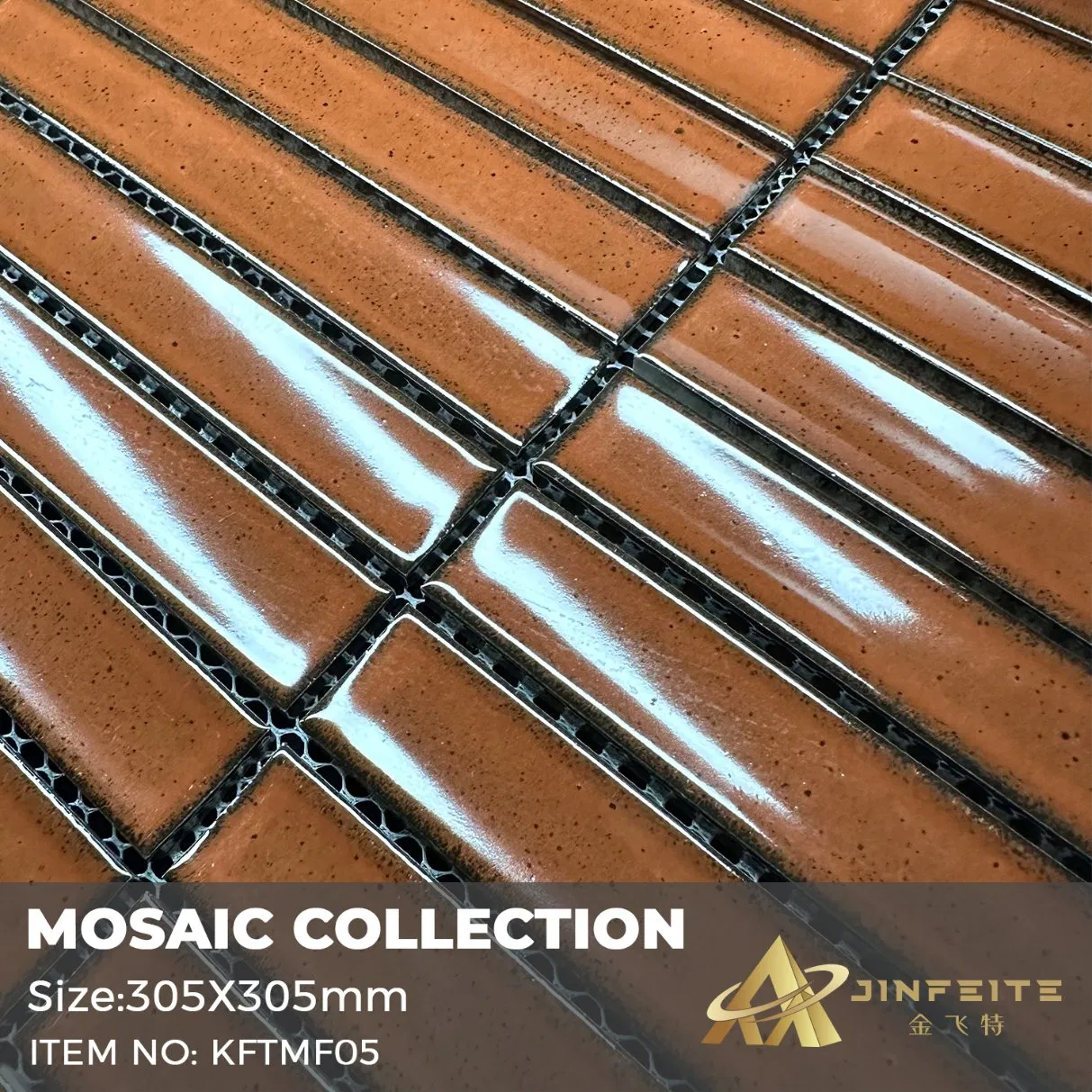 Мозаика Avocado Green для ванной, 30x30 мм