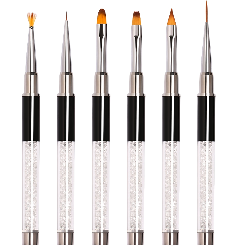 Wholesale New Trend Popular Nail Art Pens Crystal Nail Art Brush Set
