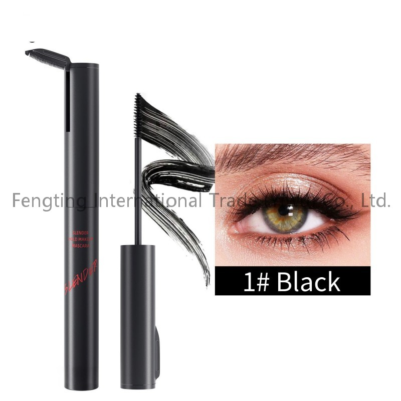 Long Lasting Black Waterproof Vegan Set Mascara Cream Makeup Black Waterproof Curly Durable Fiber Eyelash Double Side Mascara Quick Dry