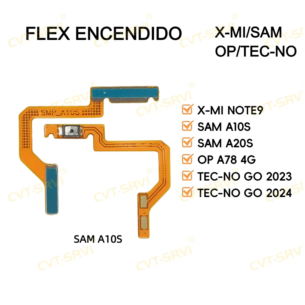 Шлейф зарядки для Oppo A78, Tecno Go, Samsung A10s/A20s, Xiaomi Note 9