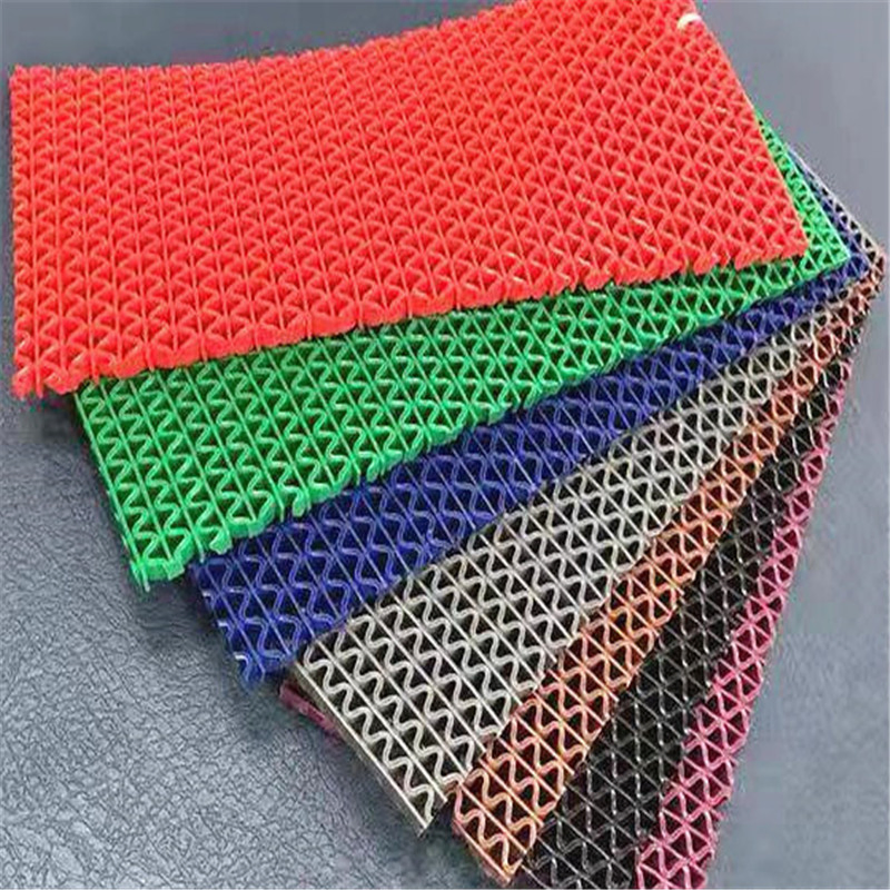 Hollow PVC Environmentally Friendly Non-Slip Bathroom Kitchen Pool Floor Mat