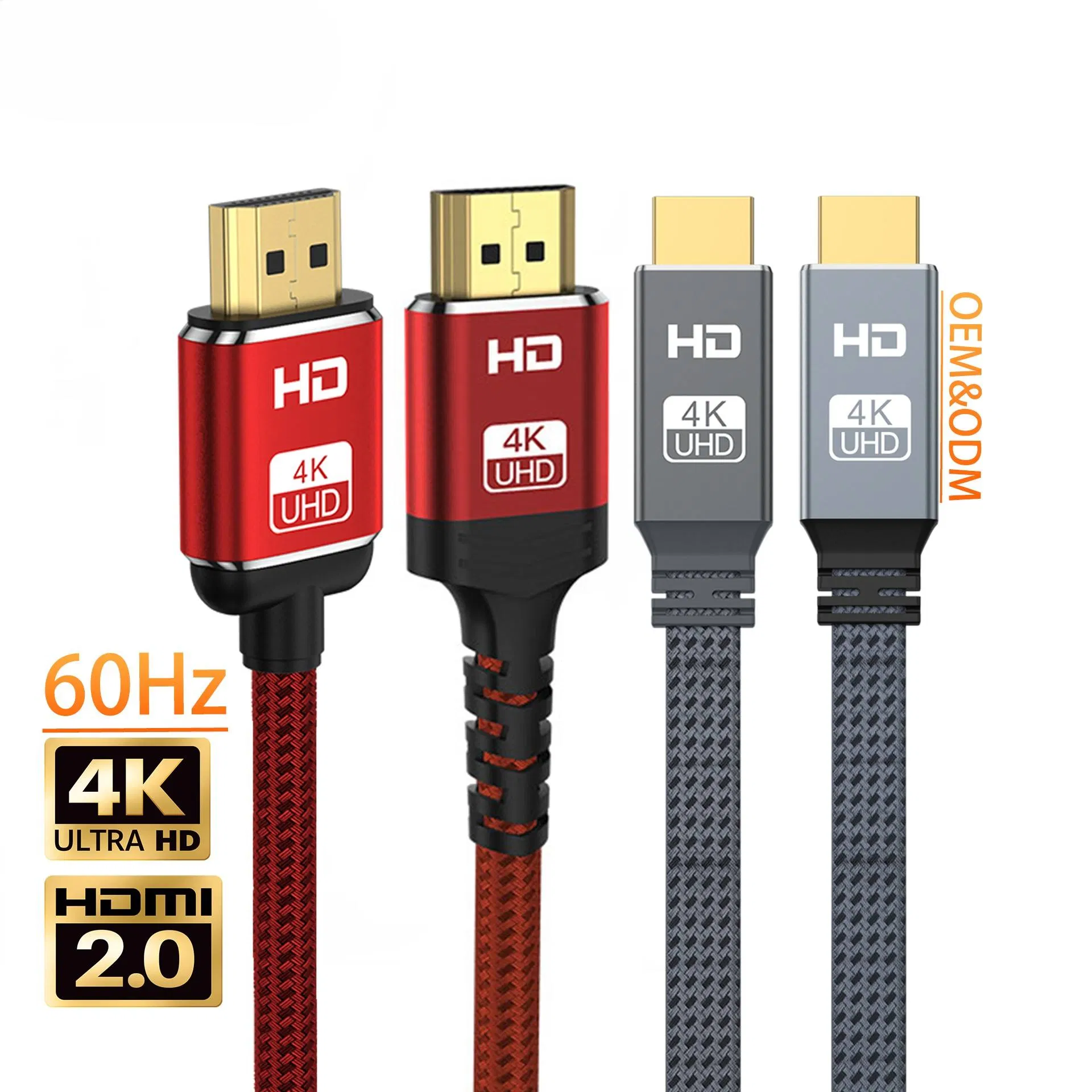 HD 8K 4K 120Hz 144Hz 2.1 Gold Plated HDMI Cabl Video Wire HDMI Kabel 3D Kablo 1m 2m 3m 5m 10m 15m Cabo 21 HDMI Cable