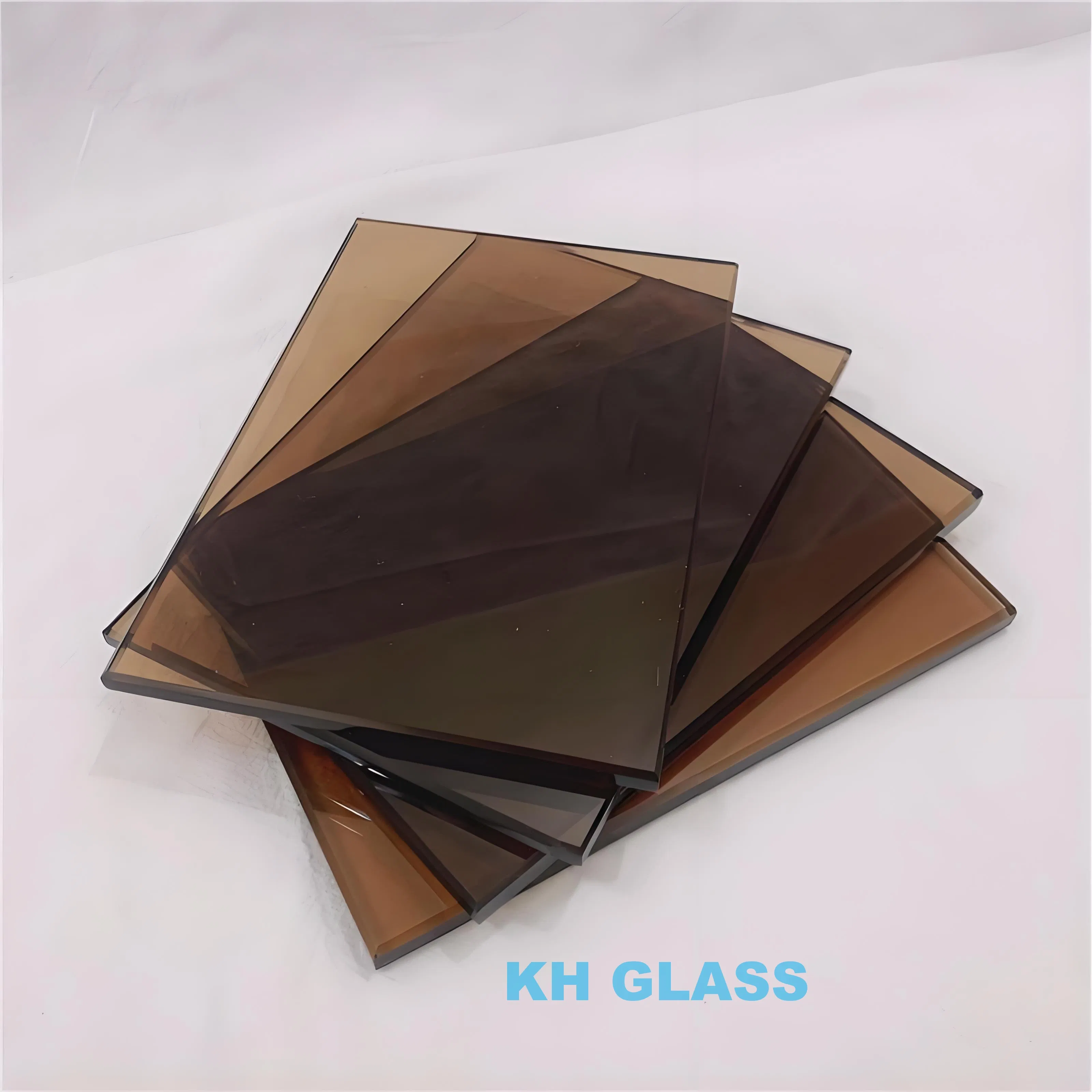 4mm 5mm 5.3mm 6mm Euro Bronze/Light Bronze/Brown Reflective Glass for Construction