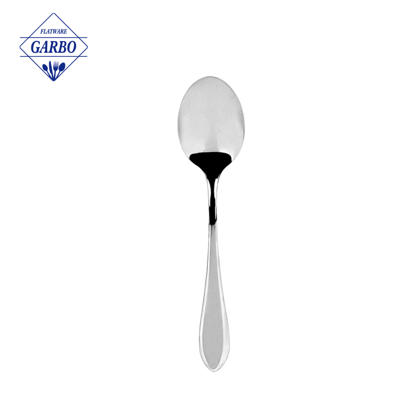 Mirror Polished Wholesale Cutlery Classic Stainless Steel Dinner Spoon