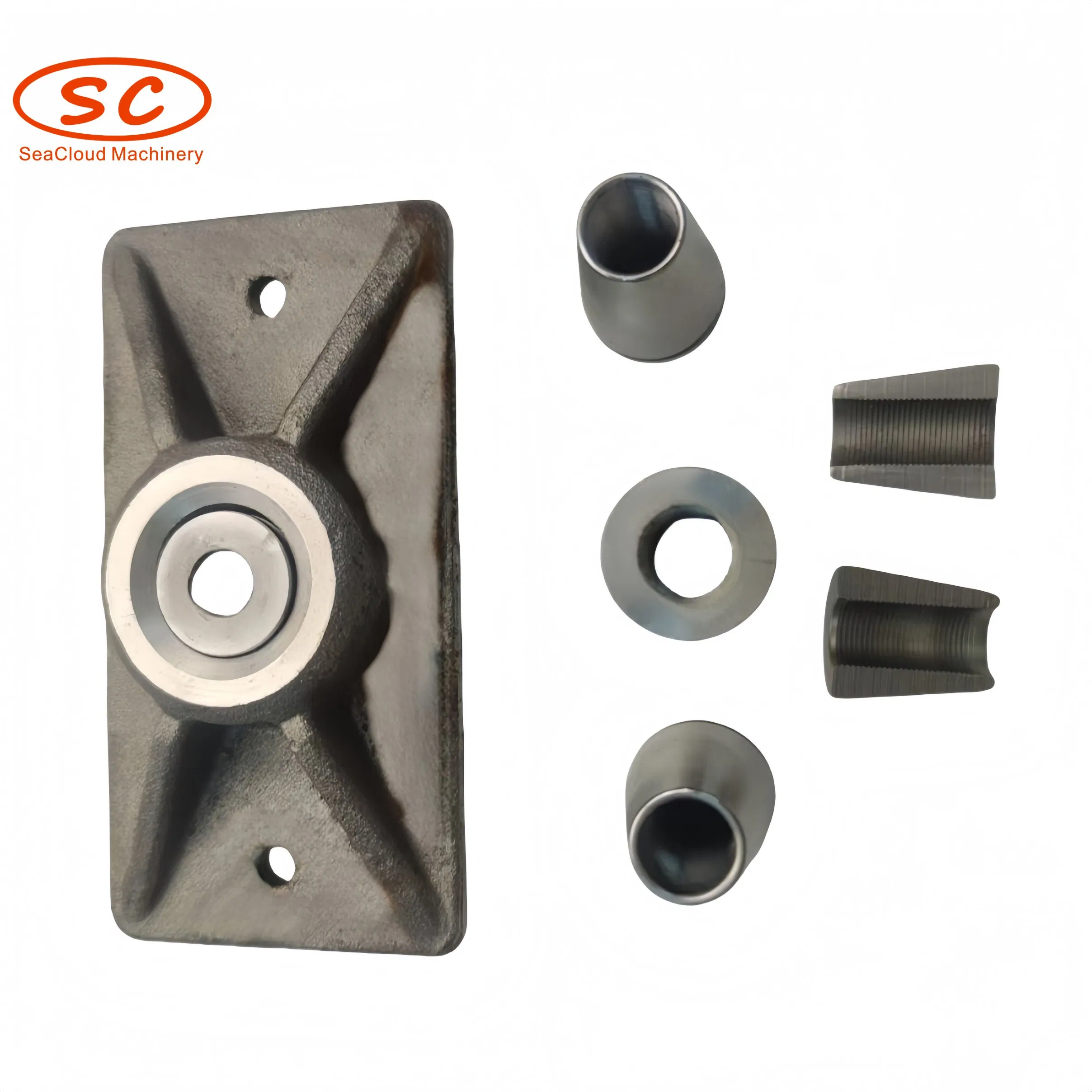 High Load Capacity Strand Prestressed Steel Anchor Plate Wedge Anchors for Construction