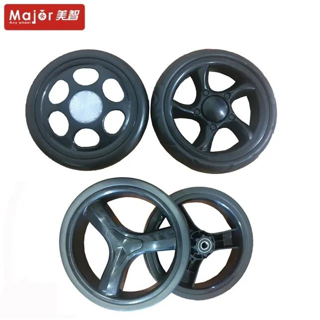 8" 10" Baby Stroller Wheel EVA Foam Wheels PU Foam Wheel Plastic Spoke Wheel