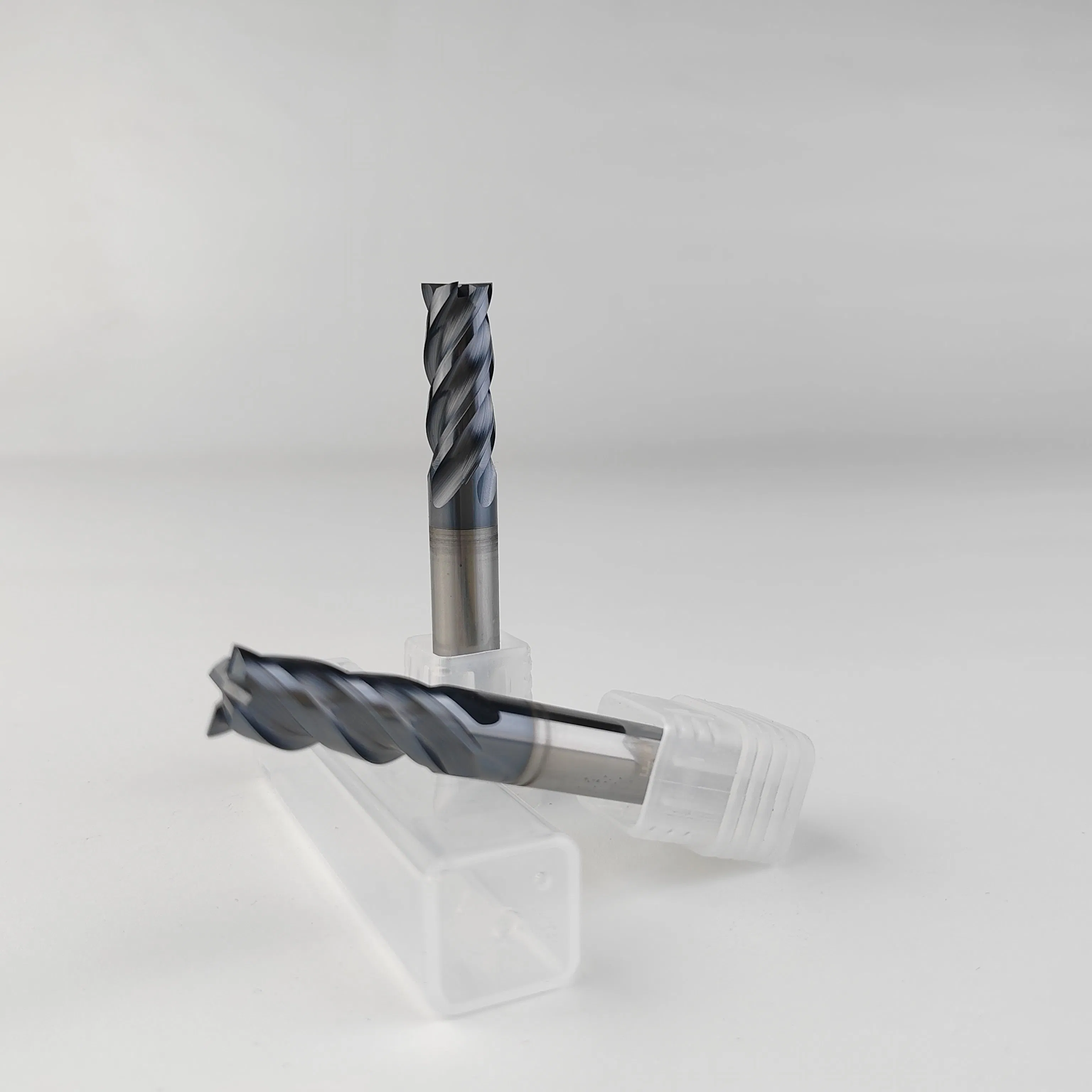 Твердосплавные концевые фрезы HRC55/65, 4 зуба, квадратные