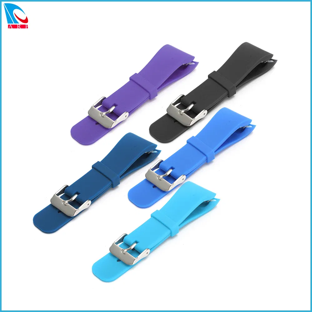 Premium Quality Cheap Silicone Rubber Watch Straps Without Stitching