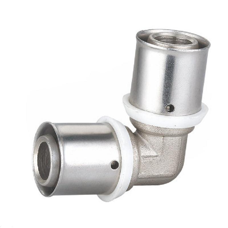 Male Themale Thread Stainless Steel Pex Fitting Straight Nipple Connector