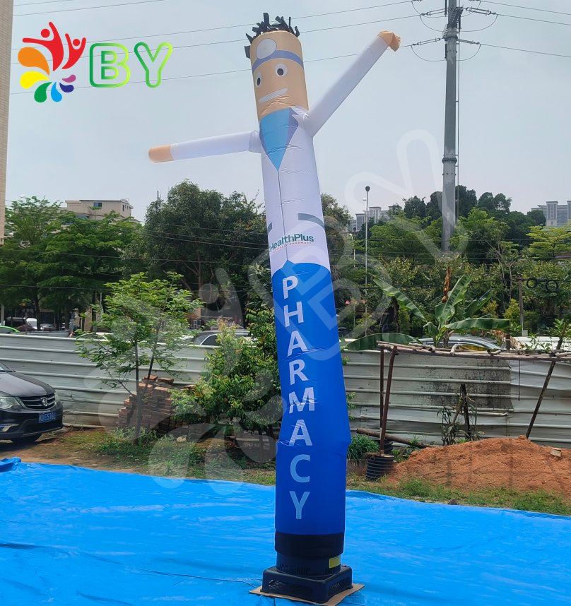 Inflatable Sky Air Dancer Inflatable Air Waving Hand Puppet Cartoon Inflatable Air Dancer Costume
