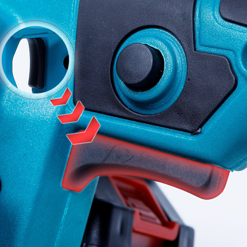 Wali Wl18-Inch Lithium Battery Rechargeable Handheld Chainsaw Pruning Saw for Gardening