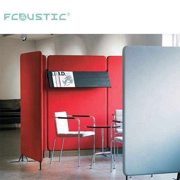 Office Folding Screens Polyester Acoustic Divider Panel