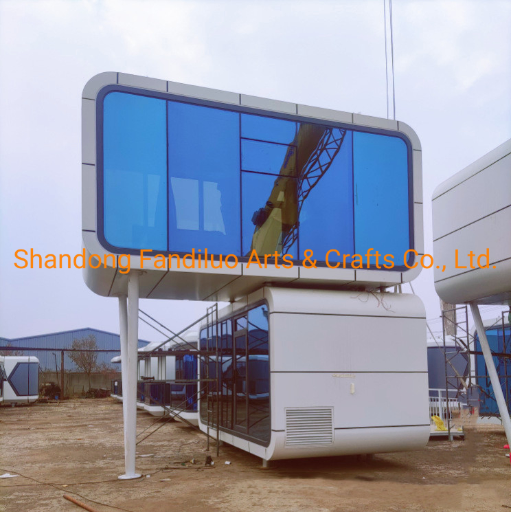 Custom Mobile Office Pod Prefabricated House Apple Cabin for Camping