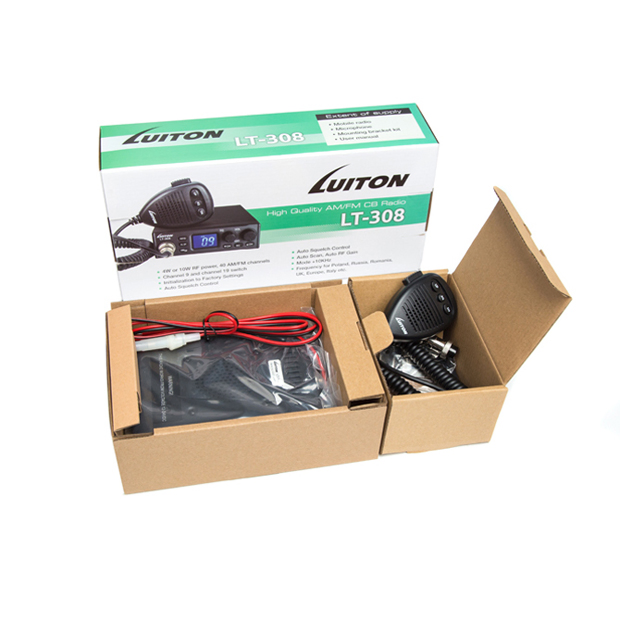 Cheap and High Quality 27MHz CB Radio Am/FM with Sq/Asq Function Lt-308
