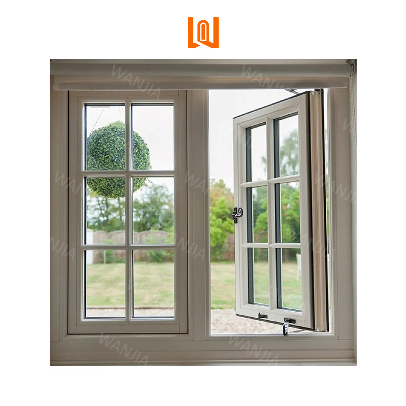 White French Design Plastic Steel Profile PVC UPVC Windows