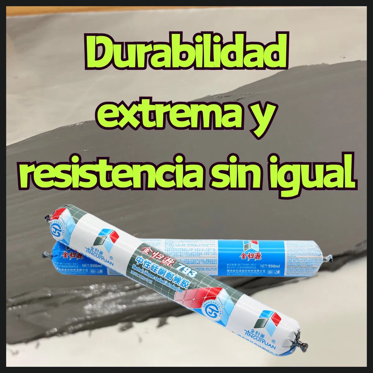 Sellador De Baldosas Con Fungicida Silicona De Alta Calidad Resistente Al Calor
