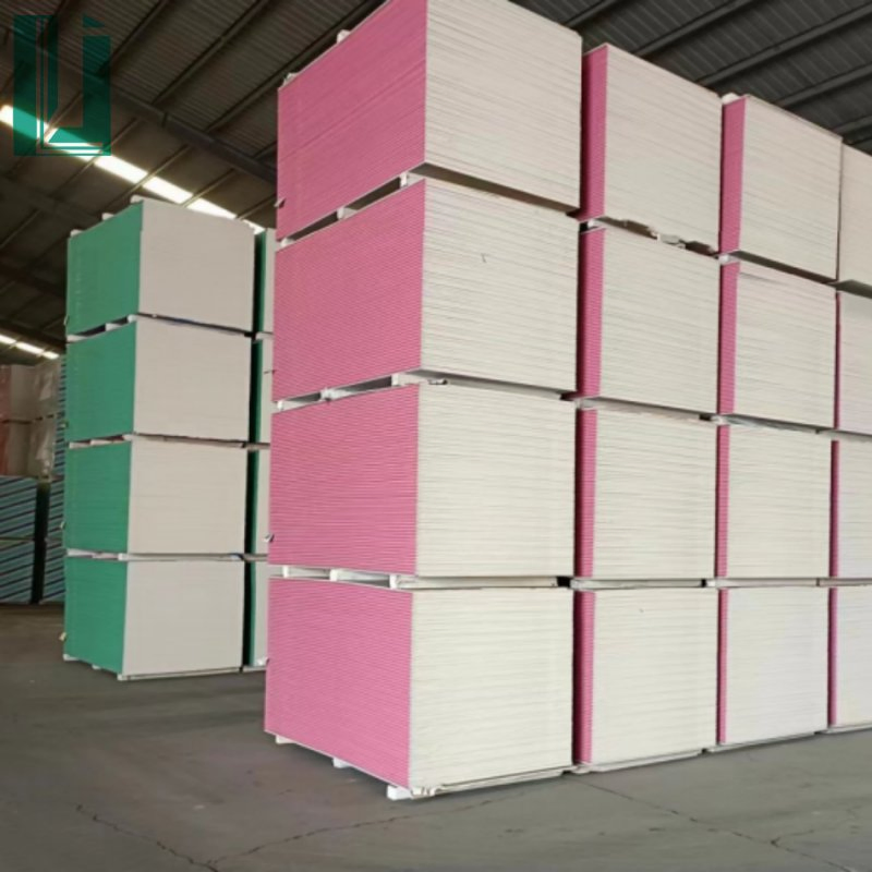 First-Class Moistureproof Gypsum Plasterboard with Fireproof Feature and Paper Surface