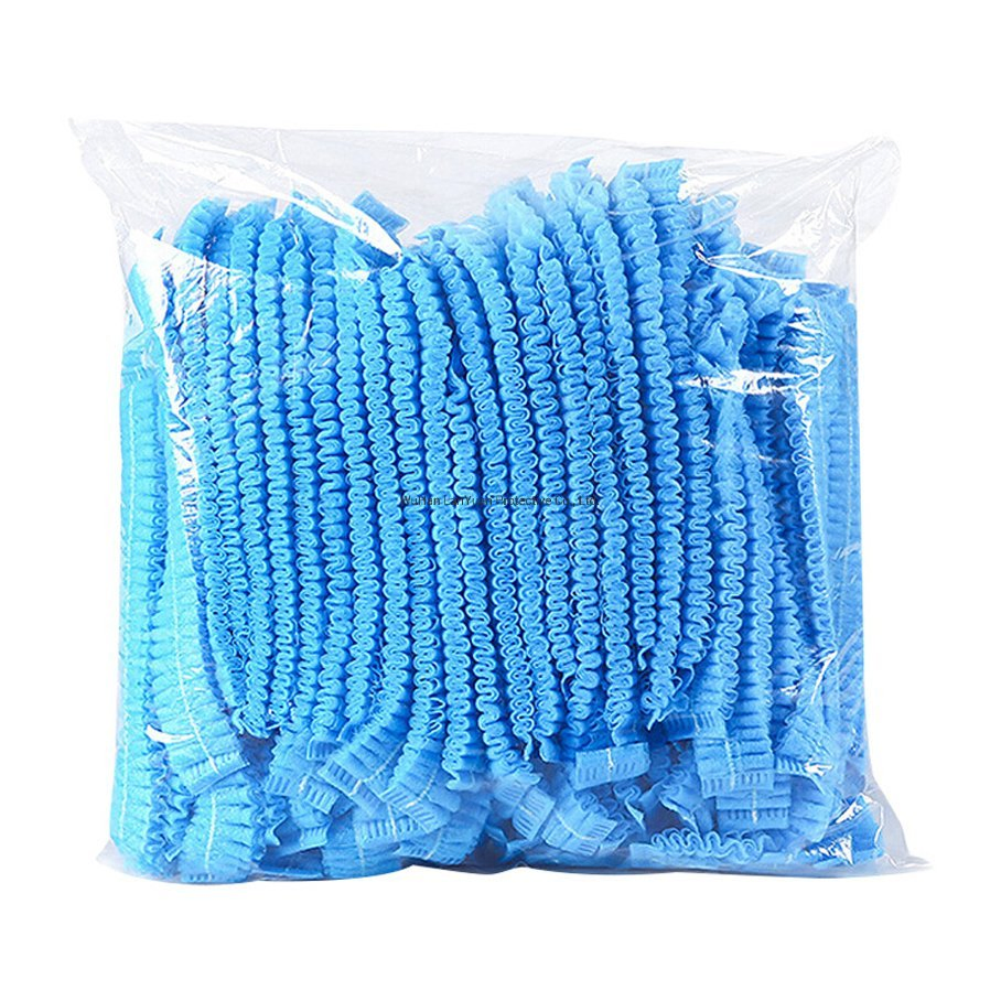 Disposable Elastic Bouffant Clip Cap