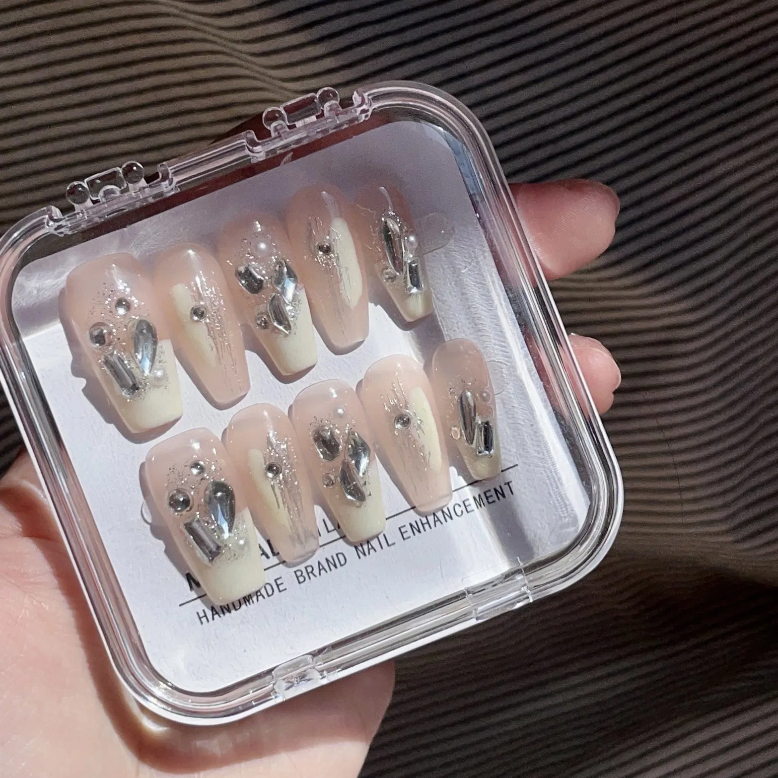OEM Private Label Wholesale Artificial Fingernails Press on Nails Full Cover Finger Nails