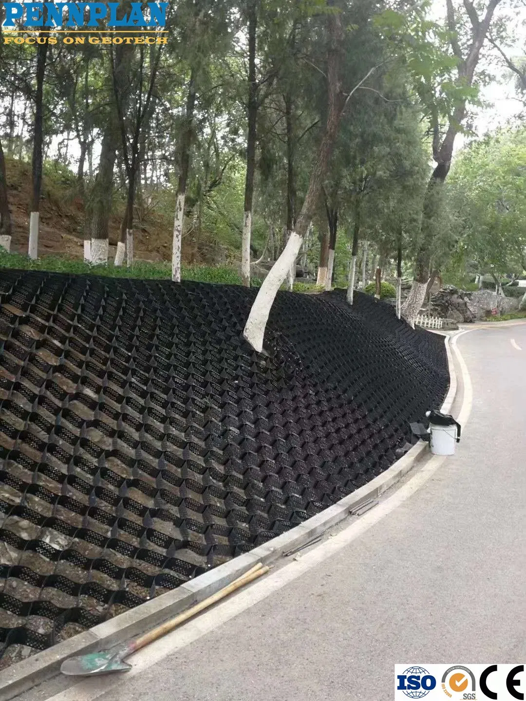 HDPE Honeycomb Geocell for Gravel Stabilizer Driveway for Ground Reinforcement Geocell