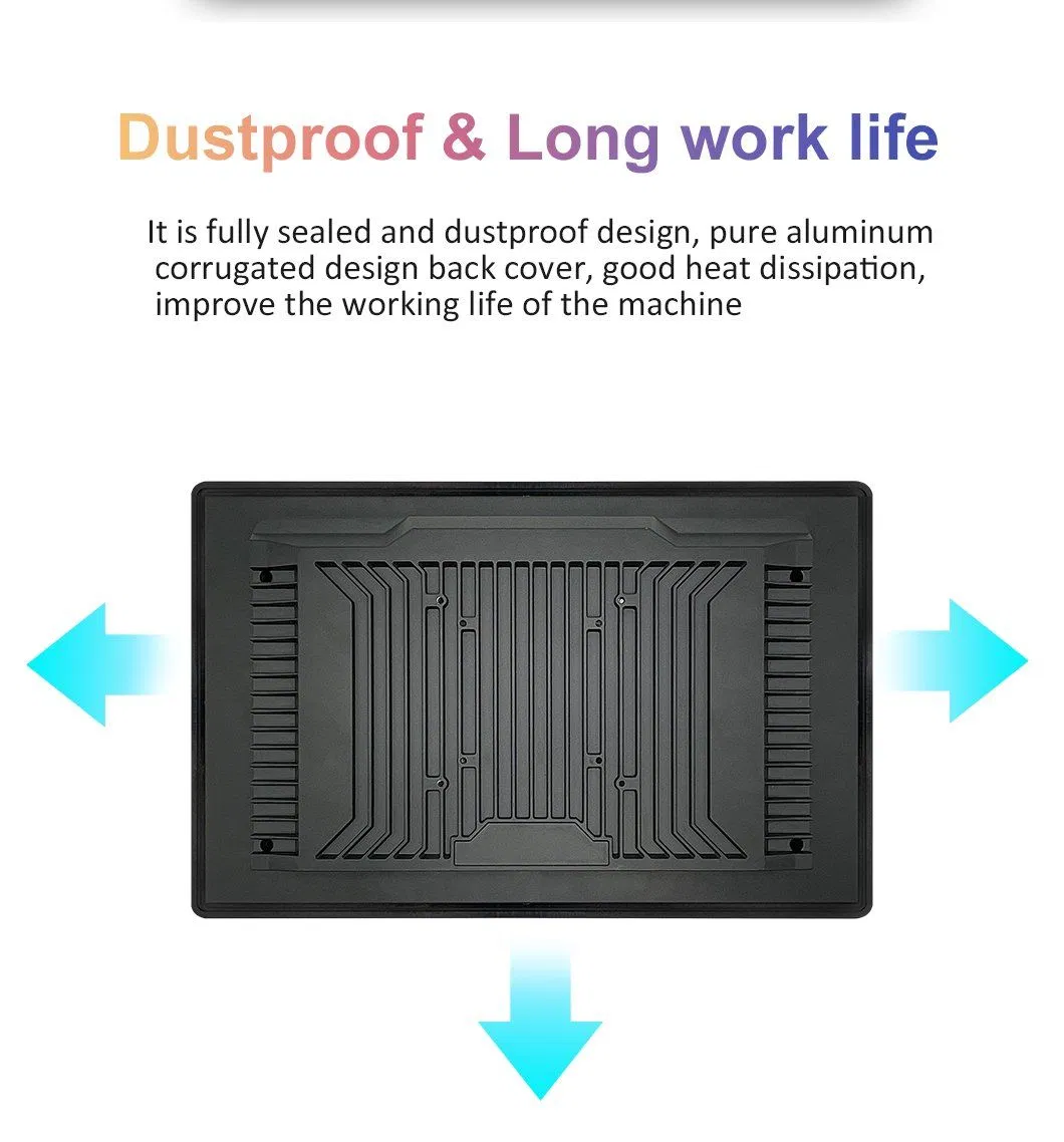 Промышленный компьютер 15.6" IP65 сенсорный, Core i5 7-го поколения