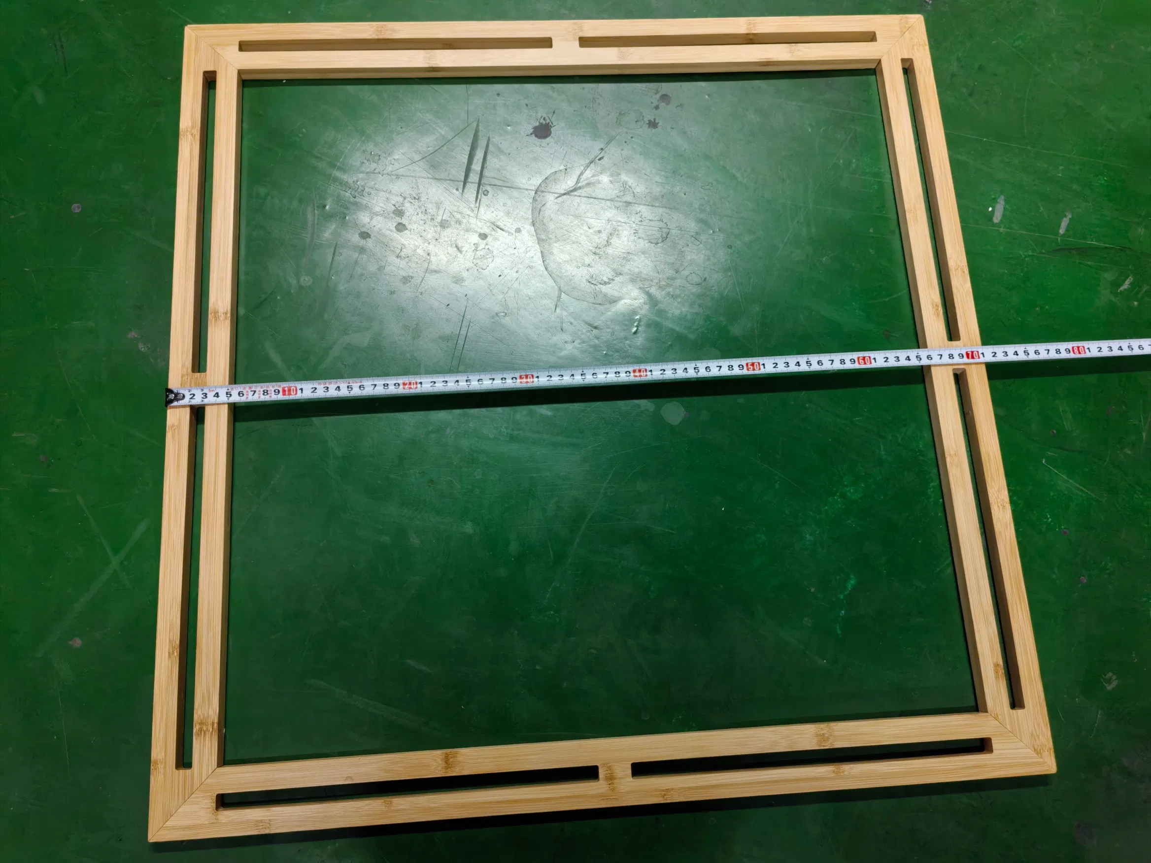 Bamboo Modern Creative Square Frame Bamboo Frame