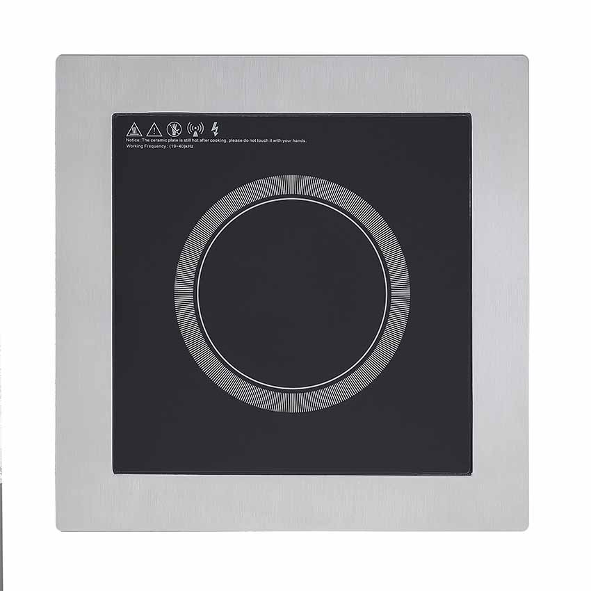 Original Ggm Gastro 2200W Blue Lighting Electrical Induction Cooker with CE IDS2