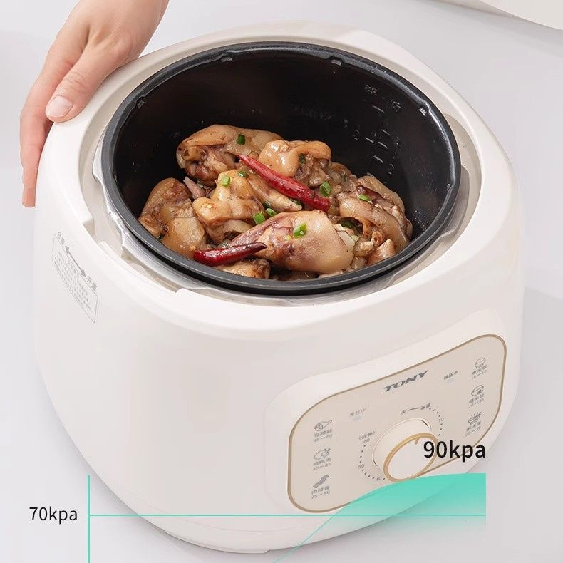 Digital Home Appliance Rice Cooker with Pressure Cooking Functionality