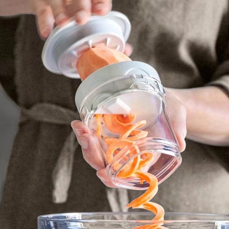 Eco-Friendly Kitchen 2 in 1 Vegetable Handhold Grater