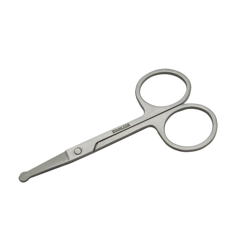 Stainless Steel Sharp Cutting Beauty Eyebrow Tweezer Nail and Cuticle Manicure Scissors