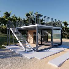 Flat Pack Modular Glass Wall Prefabricated Office House China Container