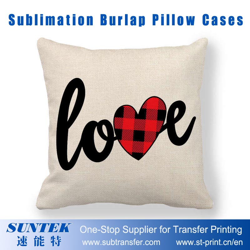 Linen Cotton Pillowcase-Light-Two Sides Printable