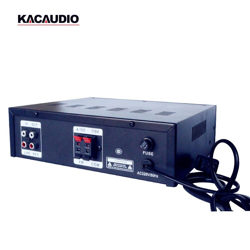 Hot Selling High Power 60W Black Silver Mixing Audio Amplifier with / SD Card