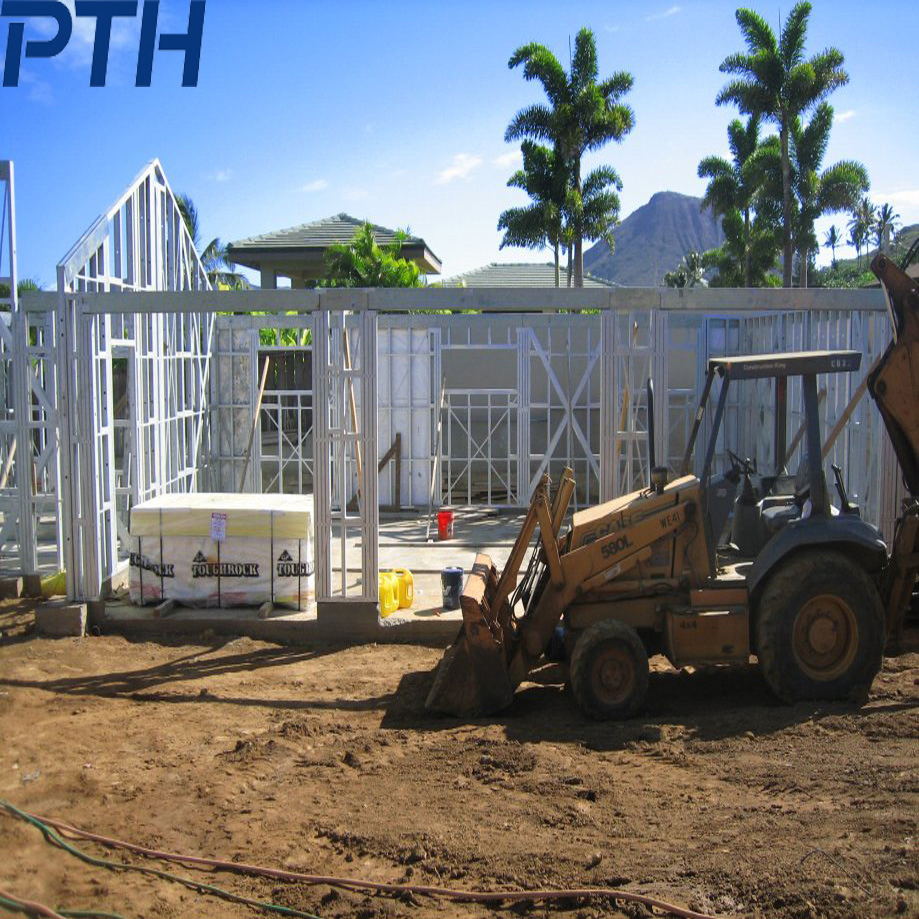 Two-Story Prefab Villa House with Garage