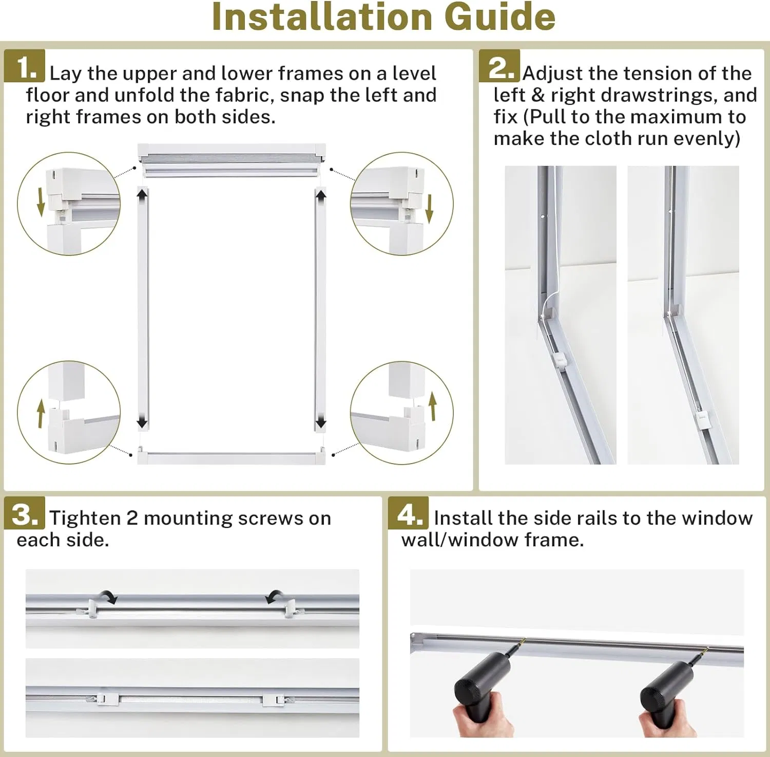 Premium Quality Room Darkening Cellular Blinds Blackout Cordless Skylight Honeycomb Shades