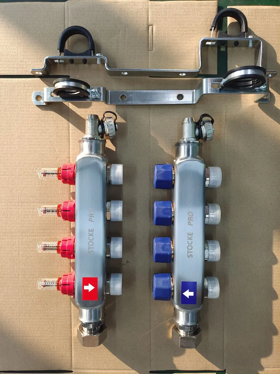 Brass Bespoke Manifolds for Fire Control Protection System with Gauge