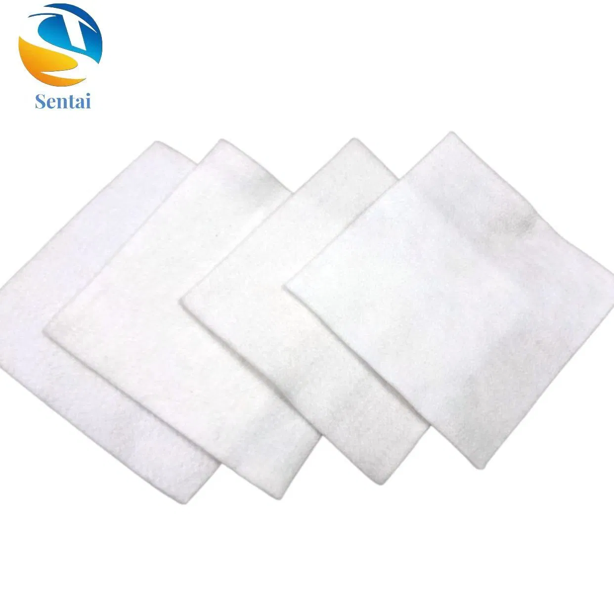 Polypropylene Hot Pressed Geotextile with High Strength and Corrosion Resistance, Suitable for Reinforcing Geotextiles in Highways and Railways CE ISO9001 Cert