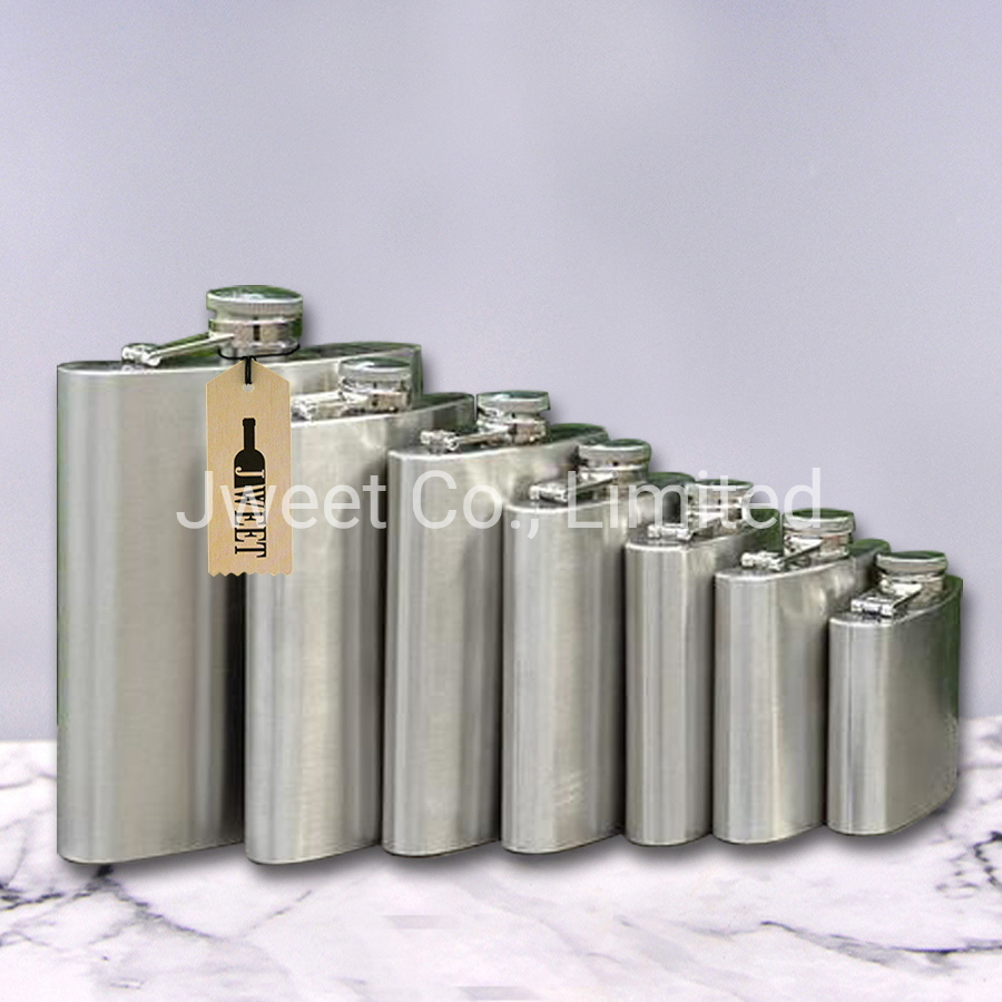 Different Capacity Hip Flask Set Liquor Flagon Flask Outdoor Portable