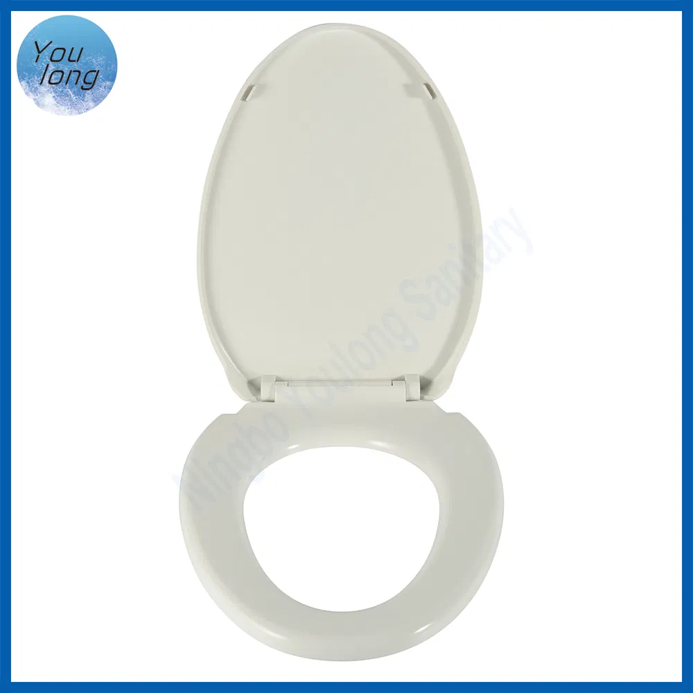 PP Duroplast Bathroom Toilet Wc Seat with Soft Close Round Shape