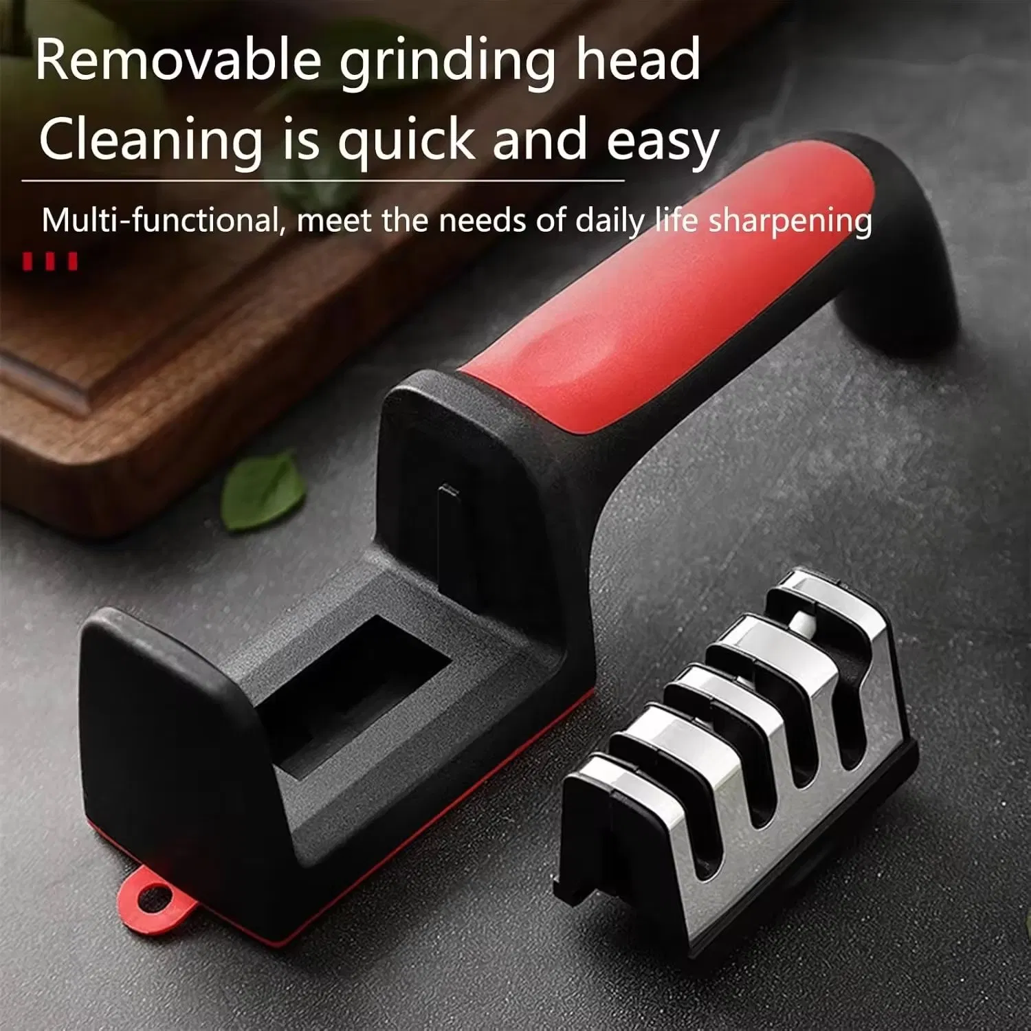 High Quality 3 Stage Knife Sharpener Stainless Steel Kitchen Knife Sharpener Kitchen Knife Accessories Knife Blade Sharpener