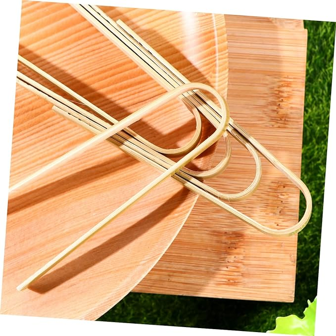 Disposable Mini Ice Tongs Bamboo Bread Serving Clips Kitchen Tool Salad Clip