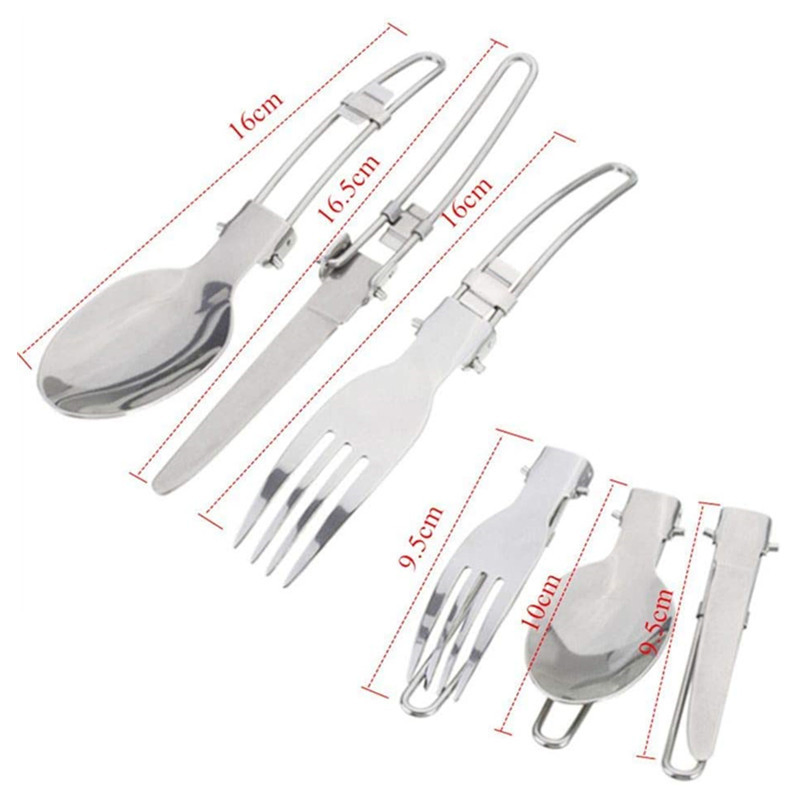 Factoryoutdoor Supplies 2-3 People Aluminium Camping Pots Portable Teapot Cooking Utensils