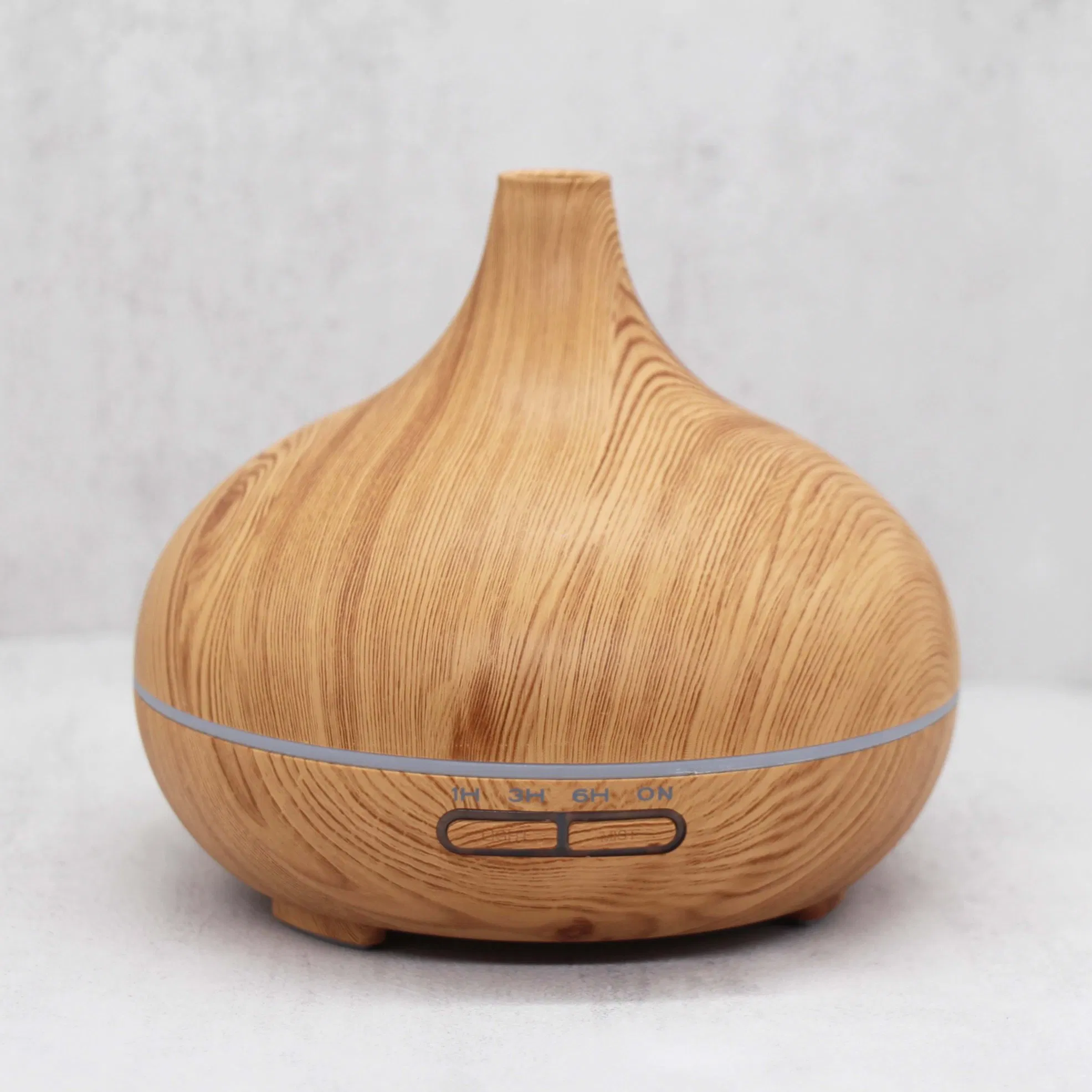 300ml Wood Grain Ultrasonic Aroma Essential Oil Diffuser Fragrant Hotel Bedroom Office Aromatherapy Machine